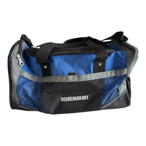 Gemline Other - Gemline Rosemount Sport Bag Blue and Black Duffel